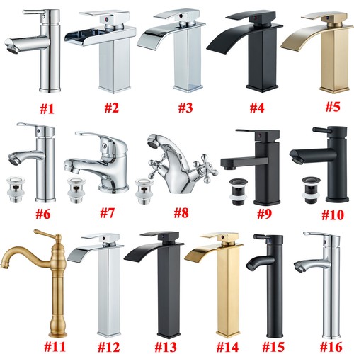 Modern bathroom sink taps - sink,