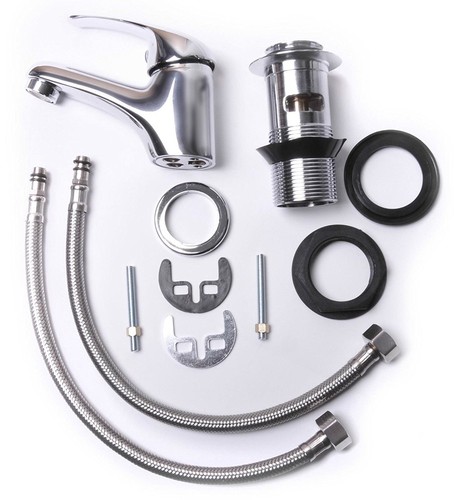 Basin mixer tap set - basin,