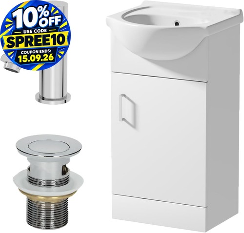 450mm floorstanding bathroom - 450mm,