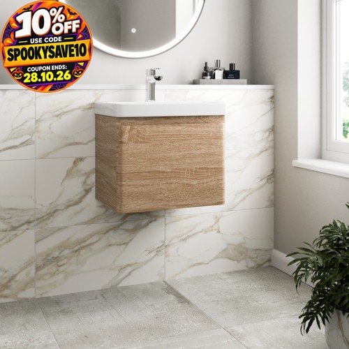 Wall mounted bathroom vanity - wall,