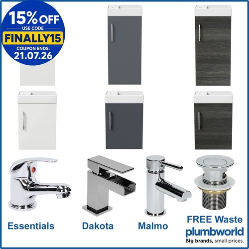 400mm bathroom basin vanity - 400mm,