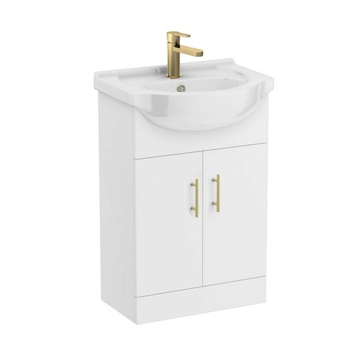 Bathroom 550mm door basin - 2-door,