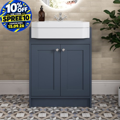 600mm traditional bathroom - traditional,