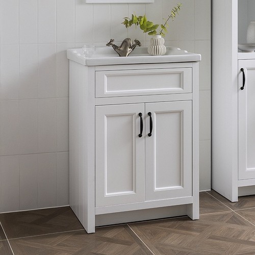 Bathroom vanity unit with sink - vanity,