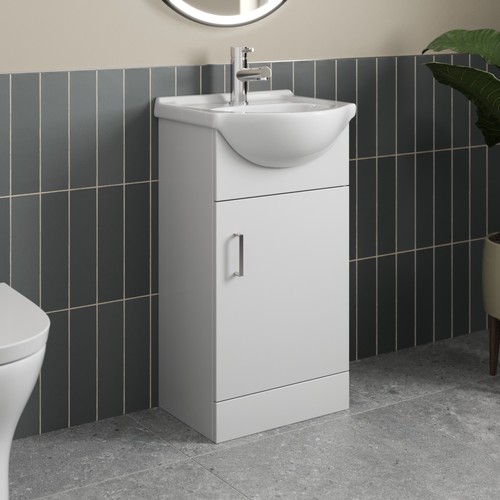 450mm bathroom vanity unit - bathroom,