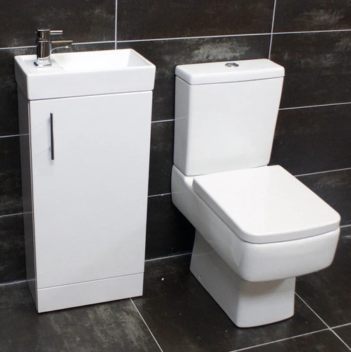 400mm square bathroom - 400mm,