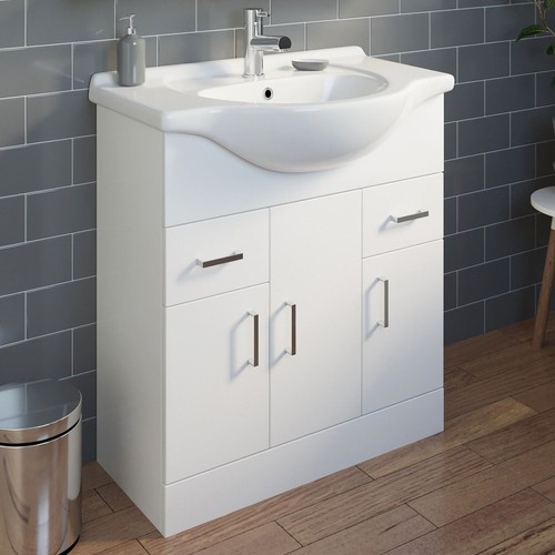 750mm bathroom vanity unit - bathroom,