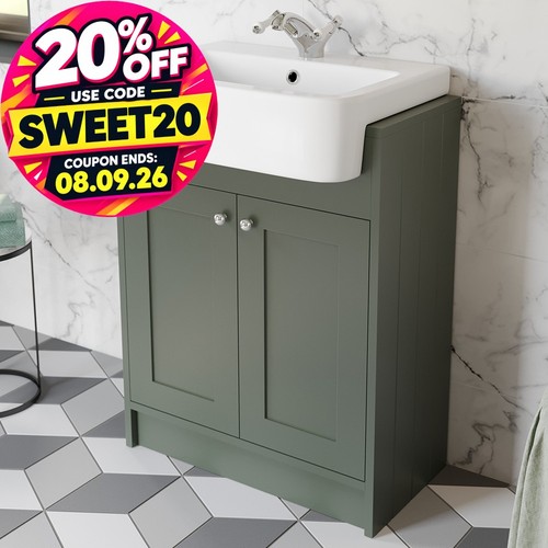 Traditional vanity basin unit - traditional,