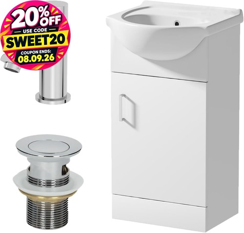 450mm floorstanding bathroom - 450mm,