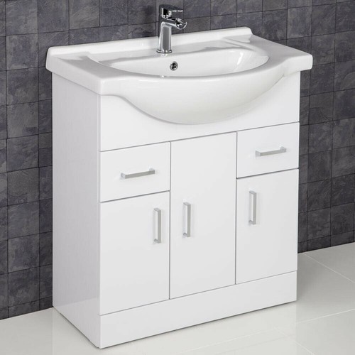 750mm bathroom vanity unit - 750mm,