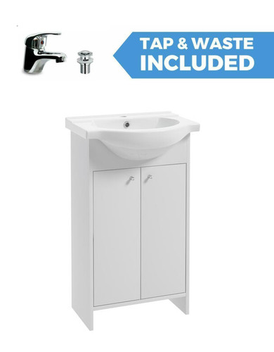 Bathroom white basin vanity - bathroom,