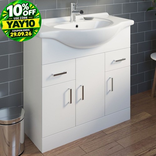 850mm bathroom vanity unit - 850mm,