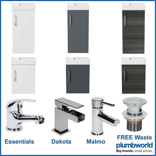 400mm bathroom basin vanity - 400mm,