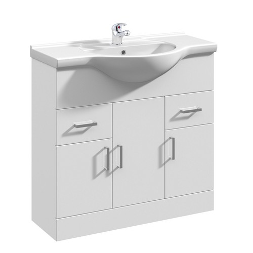 850mm basin vanity unit - basin,