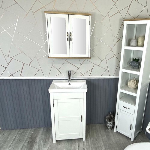 Slimline bathroom cabinet - slimline,