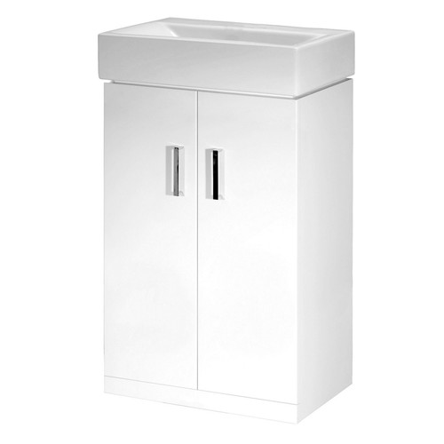 Nuie checkers white floor - white,