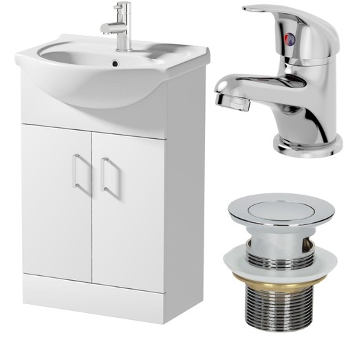 550mm freestanding bathroom - 550mm,