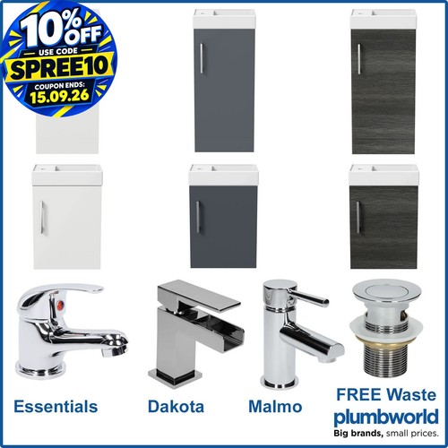 400mm bathroom basin - 400mm,