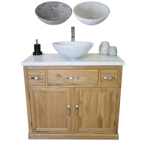 Bathroom vanity unit - unit, oak